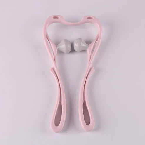 High Quality Multi-function Manual Relaxed Cervical Massager Pressure Relieve Double Ball Pressing Meridian Massager